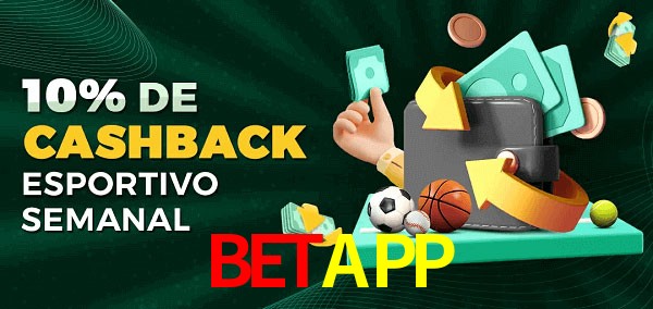 10% de bônus de cashback na BETAPP